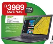 Acer Aspire Intel Celeron Notebook