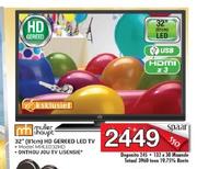 Muller Shoupt 32" 81cm HD Gereed LED TV