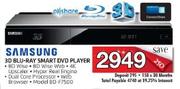 Samsung 3D Blu-Ray Smart DVD Player BD-F7500