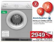 Kelvinator Metallic Tumble Dryer KTD600M