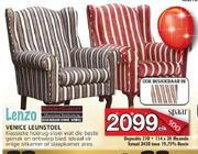 Lenzo Venice Leunstoel-Elk