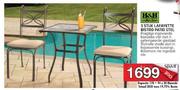 H&H Collection 3-Stuk Lafayette Bistro Patio Stel