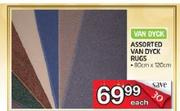 Van Dyck Assorted Rugs-80cmx120cm-Each