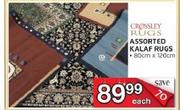 Crossley Rugs Assorted Kalaf Rugs-80cmx120cm-Each