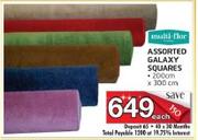 Multi-Flor Assorted Galaxy Squares-200mmx300mm-Each