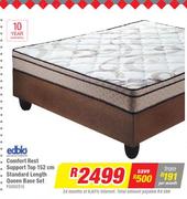 Edblo Comfort Rest Support Top 152cm Standard Length Queen Base Set