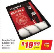 Ecopile 225mm Tray & Roller Set-Per Set