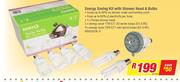 Ellies Energy Saving Kit With Shower Head & Bulbs-Per Set