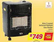Alva 3 Panel Infrared Radiant Gas Heater GH302