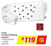Lesco 10 Way Multiplug Adaptor