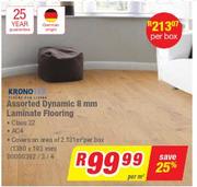 Kronolex Assorted Dynamic 8mm Laminate Flooring-Per Sqm