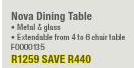 Nova Dining Table