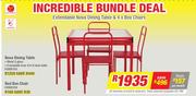 Nova Red Box Chair