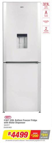 defy c367 fridge