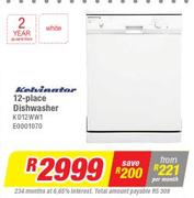 Kelvinator 12 Piece Dishwasher KD12WW1