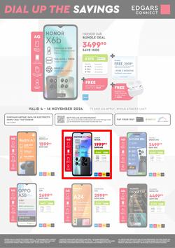 Edgars Connect : Dial Up The Savings (04 November - 16 November 2024), page 1