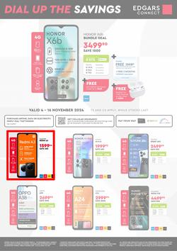 Edgars Connect : Dial Up The Savings (04 November - 16 November 2024), page 1