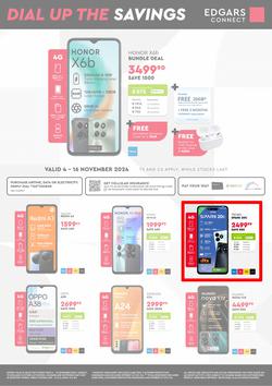 Edgars Connect : Dial Up The Savings (04 November - 16 November 2024), page 1