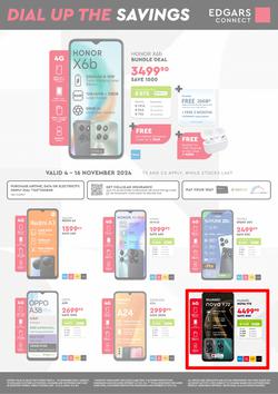 Edgars Connect : Dial Up The Savings (04 November - 16 November 2024), page 1