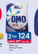 Omo Auto Washing Powder-2x3Kg Per Offer