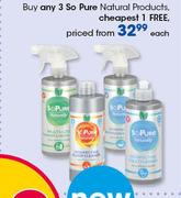 So Pure Natural Products-Each