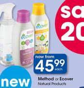 Method Or Ecover Natural Products-Each