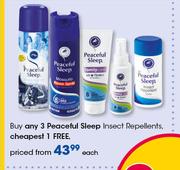 Peaceful Sleep Insect Repellents-Each