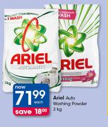 Ariel Auto Washing Powder-3kg Each