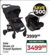 Joie Muze LX Travel System (Coal)