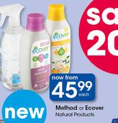 Method Or Ecover Natural Products-Each