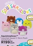 Squishmallows Assorted Squad C 19cm Plush SQCR04246-Each