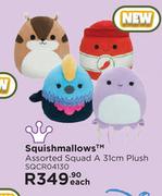 Squishmallows Assorted Squad A 31cm Plush SQCR04130-Each