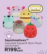 Squishmallows Assorted Squad B 19cm Plush SQCR04064-Each
