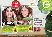 Garnier Creme Nourishing Permanent Hair Colour Assorted Shades-Each
