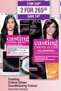 L'Oreal Casting Creme Gloss Conditioning Colour Assorted-For 1