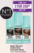 L'Oreal Magic Retouch Instant Root Concealer Spray Assorted Shades-75ml
