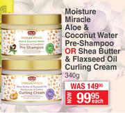 African Pride Shea Butter & Flaxseed Oil Curling Cream-340g Each
