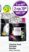 Lifestyle Food Shirataki Noodles Assorted-For 2 x 250g
