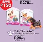 Zuru Pets Alive Assorted Booty Shakin Pups ZURU9530SQ1-Each