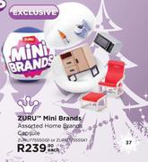 Zuru Mini Brands Assorted Home Brands Capsule ZURU77555GQ1 Or ZURU77555SK1-Each