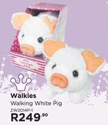 Walkies Walking White Pig ZW2014P-1