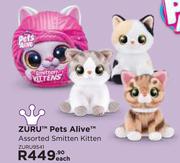 Zuru Pets Alive Assorted Smitten Kitten ZURU9541-Each