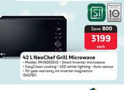LG 48Ltr NeoChef Grill Microwave MH8265DIS 345781