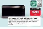 LG 56Ltr NeoChef Solo Microwave Oven MS5696HIT 377345