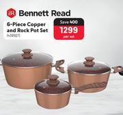 Bennett Read 6-Piece Copper And Rock Pot Set 438927-Per Set 