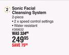 Cala Sonic Facial Cleaning System (2 Piece)