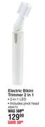 Dquip Electric Bikini Trimmer 2 In 1