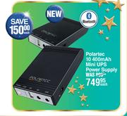 Polartec 10 400 mAh Mini UPS Power Supply-Each