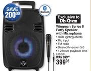 Amplify Wingman Series 8 Party Speaker With Microphone