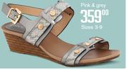 Spoilt Girls Pink And Grey Sizes 3-9